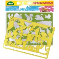 LENA: Lovak és cicák rajzsablon