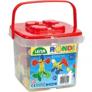 LENA: Rondi építő szett 25mm-es 550db-os