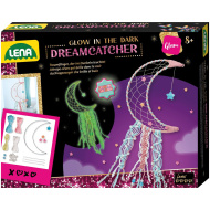 LENA: Sötétben világító hold alakú álomfogó készítő szett