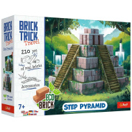 Brick Trick téglából építünk: Lépcsős piramis 210 darabos építőjáték - Trefl