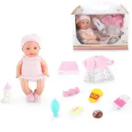 Little Darling baba hanggal és 8db kiegészítővel 30cm