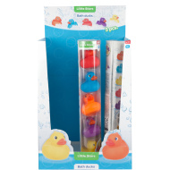 Little Stars színes fürdő kacsa 5db-os szett