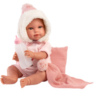 Llorens: Olivia 38cm-es síró baba takaróval