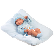 Llorens: Tino 43cm-es újszülött baba párnával