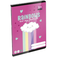ICO: LizzySuli Lollipop Rainbow kockás füzet A/5 27-32