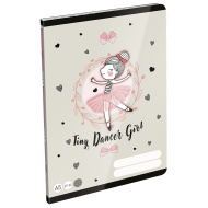 ICO: LizzySuli Lovely Ballerina Tiny Dancer kockás füzet A/5 27-32