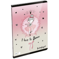 ICO: LizzySuli Lovely Ballerina Tiny Dancer leckefüzet A/5 40lapos