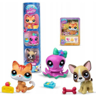 Littlest Pet Shop: Cica, polip, kutyus 3db-os figura csomag 4. széria