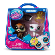 Littlest Pet Shop: Dupla kisállat figura csomag S5 - Hód és Vidra