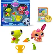 Littlest Pet Shop: Relay Racers - Teknős és Nyuszi figura csomag 2. Széria