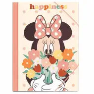 Luna: Minnie egér gumis mappa A/4-es lapokhoz 25x35cm