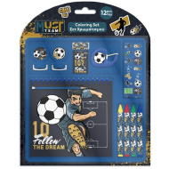 Luna: Must Team focis 12db-os színező szett