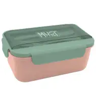 Luna: Must uzsonnás doboz 1500ml 21x14x9cm többféle változatban 1db