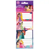 Disney Hercegnők 20db-os öntapadós füzet címke