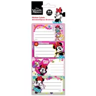 Minnie egér 20db-os öntapadós füzet címke