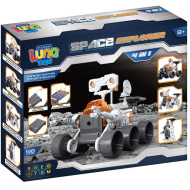 Luna: Space Explorer 4 az 1-ben 138 részes napelemes űrkutató robot építőjáték