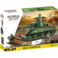 COBI: M4A1 Sherman tank építőjáték (3126)