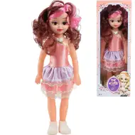 Jenny: Szőke vagy barna hajú trendi divatbaba hangeffektekkel 46cm kétféle változatban 1db