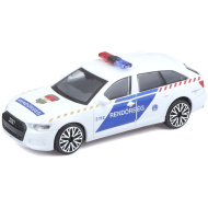 Bburago: Magyar Rendőrautó Audi A6 Avant 1:43