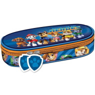 Mancs őrjárat mintás ovális tolltartó 20,5x9,5x5cm