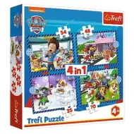 Mancs őrjárat 4 az 1-ben 70-54-48-35db-os puzzle - Trefl