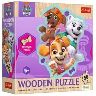 Mancs őrjárat - Vidám csapat - 50 db-os fa puzzle - Trefl