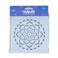 Nebulo: Mandala műanyag sablon lap