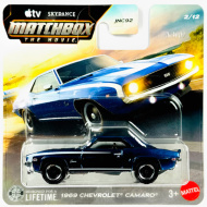 Matchbox A Film: 1969 Chevrolet Camaro kisautó 1/64 - Mattel