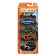 Matchbox: Off Road Camping 5db-os kisautó szett 1/64 - Mattel
