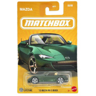 Matchbox: Ikonikus 2015 Mazda MX-5 Miata kisautó 1/64 - Mattel