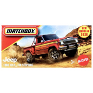 Matchbox: 1980 Jeep J10 Stepside kisautó papírdobozban 1/64 – Mattel