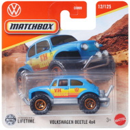 Matchbox: Volkswagen Beetle 4x4 kék kisautó 1/64 - Mattel