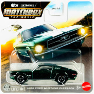 Matchbox A Film: 1968 Ford Mustang Fastback kisautó 1/64 - Mattel