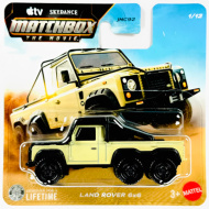 Matchbox A Film: Land Rover 6x6 kisautó 1/64 - Mattel