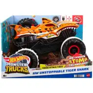 Hot Wheels Monster Trucks távirányítós terepmászó Tiger Shark járgány 1:15 - Mattel
