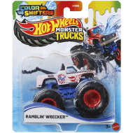 Hot Wheels Monster Trucks: Ramblin' Wrecker színváltós autó 1/64 - Mattel