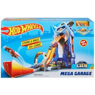 Hot Wheels: City Huge Jump Mega garázs játékszett - Mattel