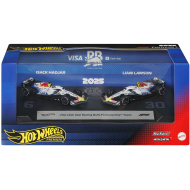 Hot Wheels Premium F1 Racing Bulls 2 darabos kisautó szett 1/64 – Liam Lawson #30 és Isack Hadjar #6 – Mattel