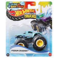Hot Wheels Monster Trucks: Színváltós kisautó - Podium Crasher - Mattel