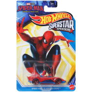 Hot Wheels: Superstar Speeders Pókember El Segundo Coupé kisautó 1/64 - Mattel