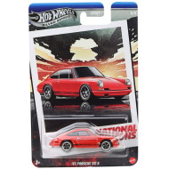 Hot Wheels: Vintage 67 Porsche 911 R piros kisautó 1/64 - Mattel