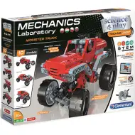 Mechanikai labor Monster Truck 10 az 1-ben építőjáték - Clementoni