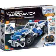 Science &amp; Play: Mechanikus Labor Távirányítós Rendőrautó 2 az 1-ben építőjáték - Clementoni