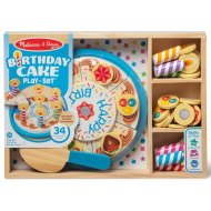 Melissa&amp;Doug: Szülinapi torta játékszett fából - Spin Master