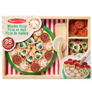 Melissa&amp;Doug: Fa Pizza party játékszett - Spin Master