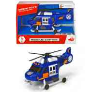 Mentőhelikopter 18cm-es fénnyel és hanggal - Dickie Toys