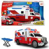 Mentőautó 33cm-es fénnyel és hanggal - Dickie Toys
