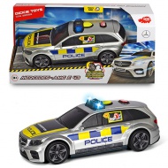 Mercedes-AMG E43 rendőrautó fénnyel és hanggal, motoros meghajtással - Dickie Toys