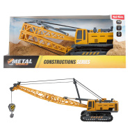 Metal World Munkagépek - Fém lánctalpas daru 1/55 méretarányban