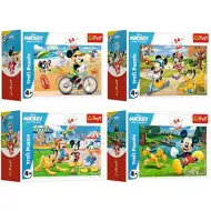 Mickey egér egy nap a barátokkal 54db-os mini puzzle 4 változatban - Trefl